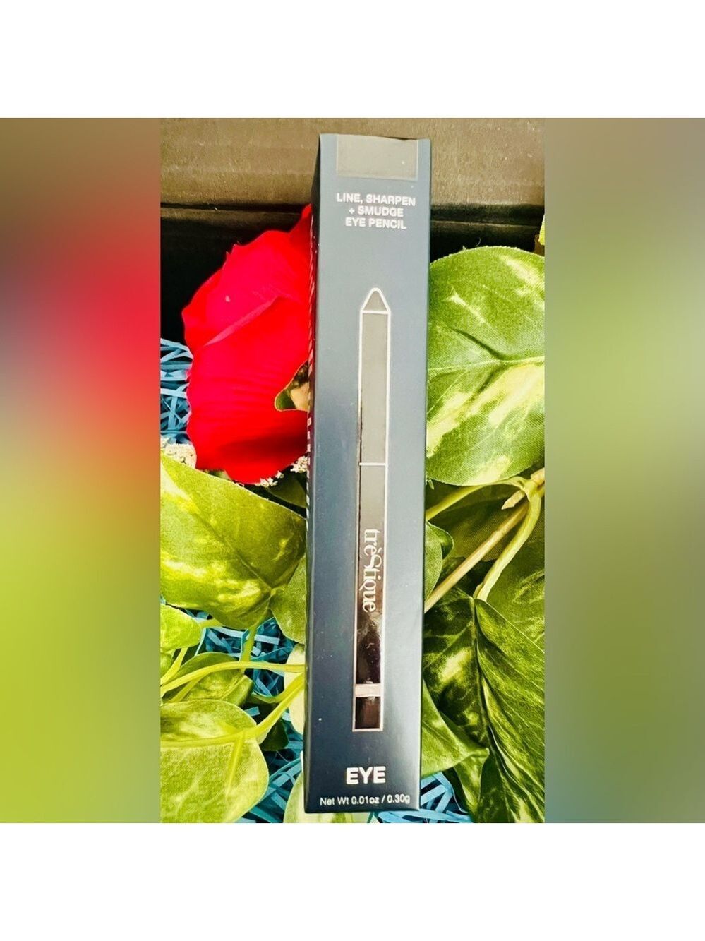 NIB treStiQue Line Sharpen + Smudge Dual-Ended Eye Pencil- Santorini Black Sands - Picture 10 of 10
